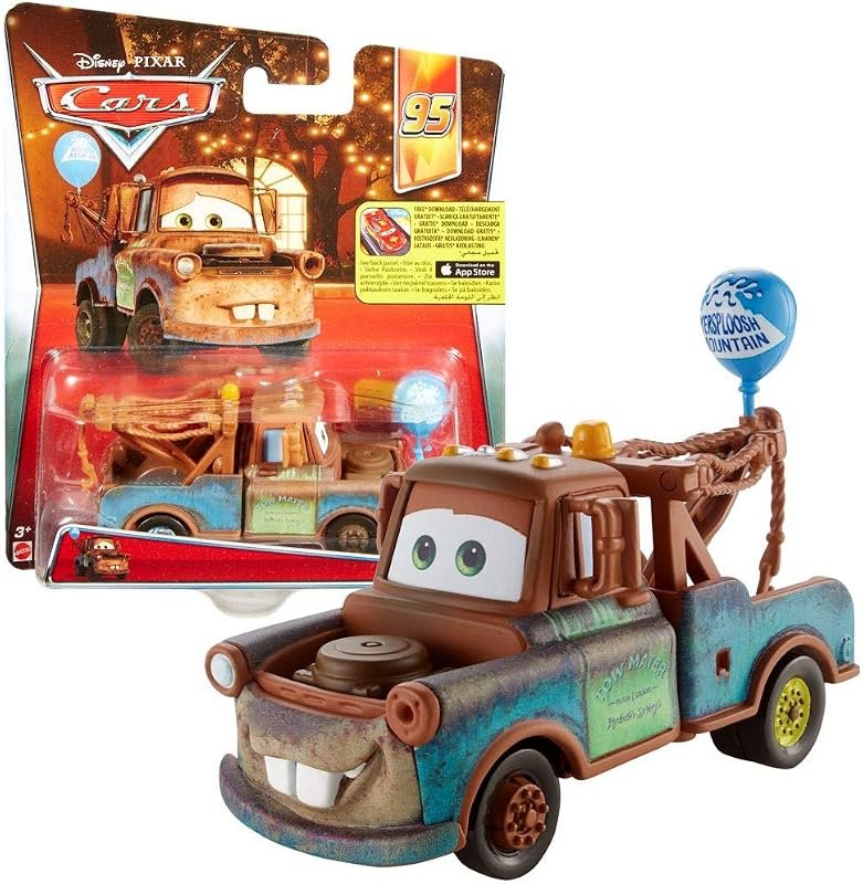 Disney Pixar Cars Mater / Martin with Balloon - Voiture Miniature Echelle