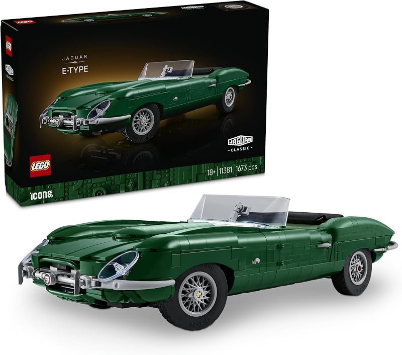 Maquette LEGO Jaguar E-Type