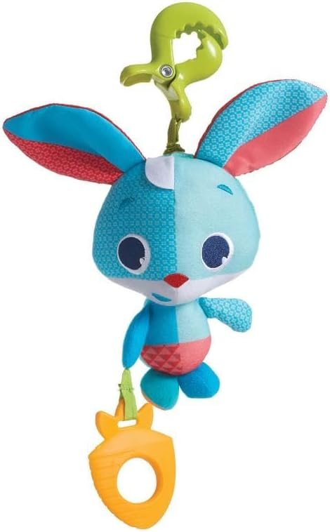 Tiny Love Tiny Friends Jouet Clipsable avec Rétroaction à Vibrations Thomas Le Lapin
