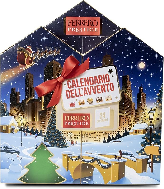 Calendrier de l'Avent Ferrero Prestige avec bouchées variées