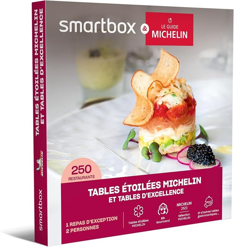 Coffret cadeau Smartbox repas gastronomique pour deux