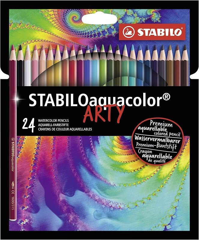 Étui de 24 crayons aquarellables STABILO