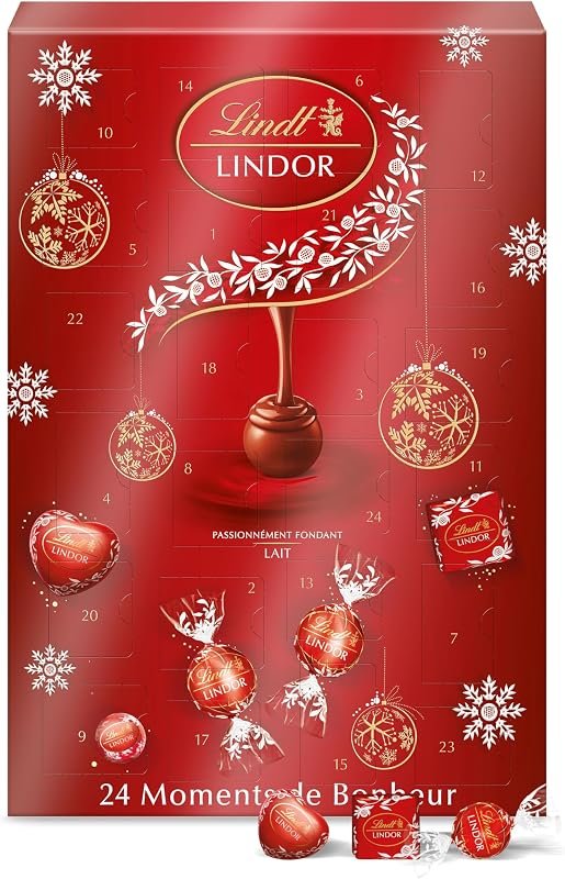Calendrier de l'Avent Lindt garni de bouchées LINDOR