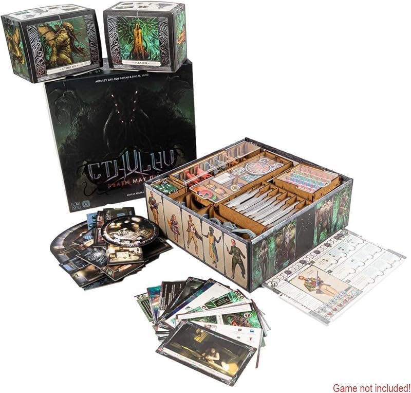 docsmagic.de Organizer Insert for Cthulhu: Death May Die Box - Einsatz