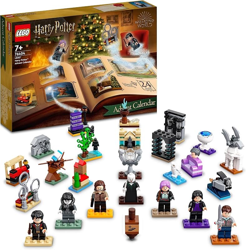 Calendrier de l'Avent LEGO Harry Potter avec minifigurines et jeu