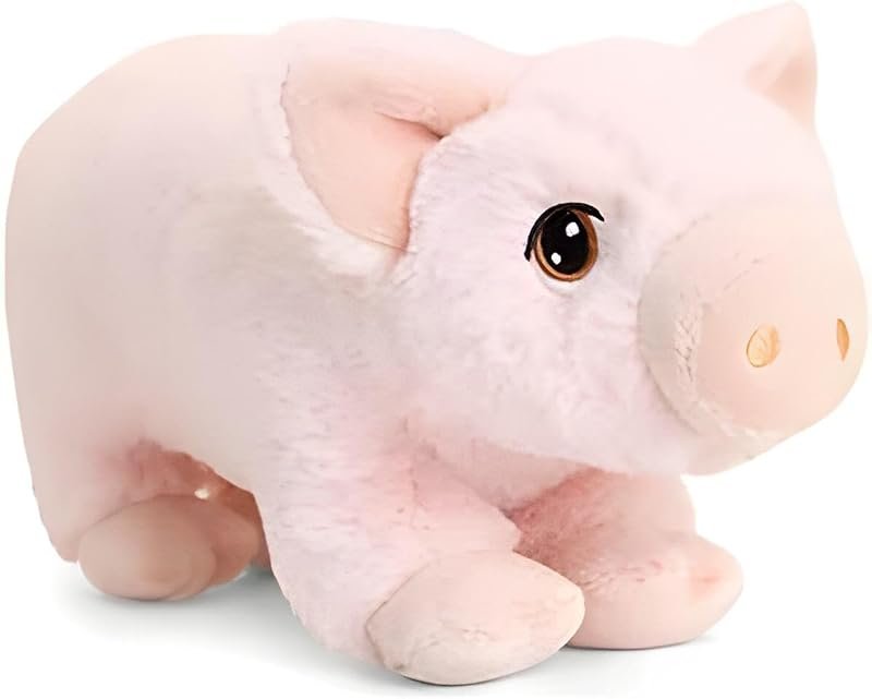 Peluche Douce et écologique 100% recyclée (Cochon)