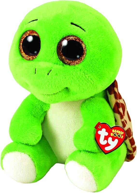 TY - Beanie Boo's - Peluche Turbo la tortue 15 cm - TY36392, Vert