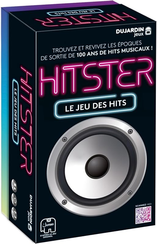 Boîte du jeu musical Hitster