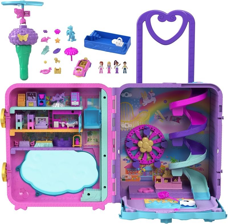 Polly Pocket Coffret Valise Pollyville