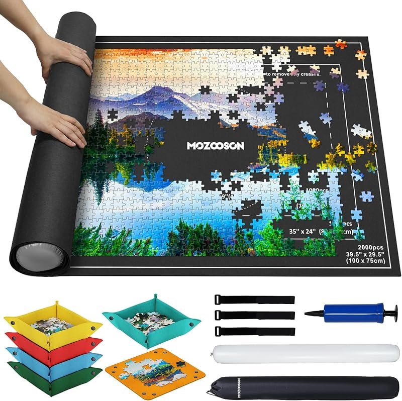 MOZOOSON Tapis Puzzle 2000 Pièces