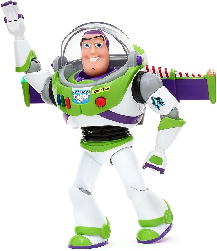 Disney Store Official, Figurine Buzz l'Éclair parlante, Toy Story, 36 cm