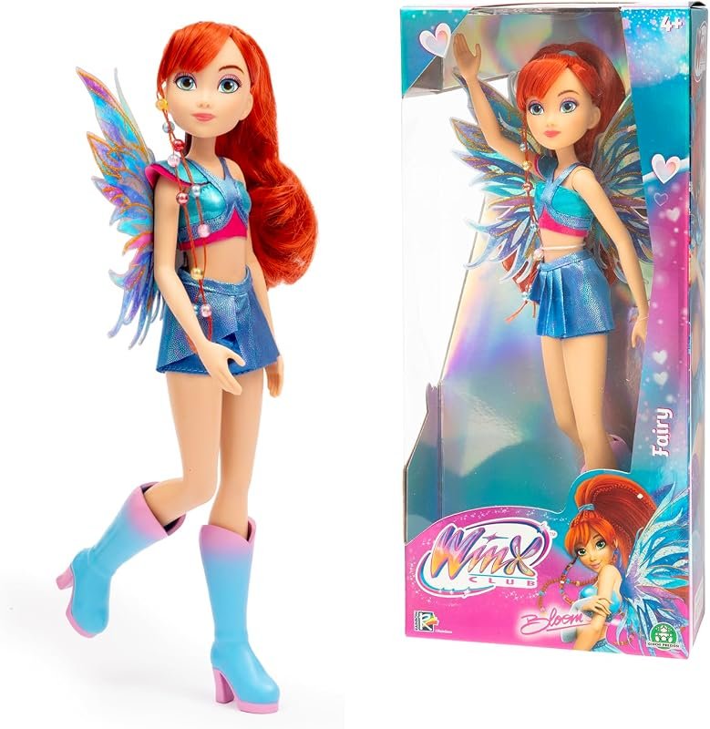 Winx, Poupée articulée, 26 cm, Fairy, Modèle Bloom, 4+, WNX762