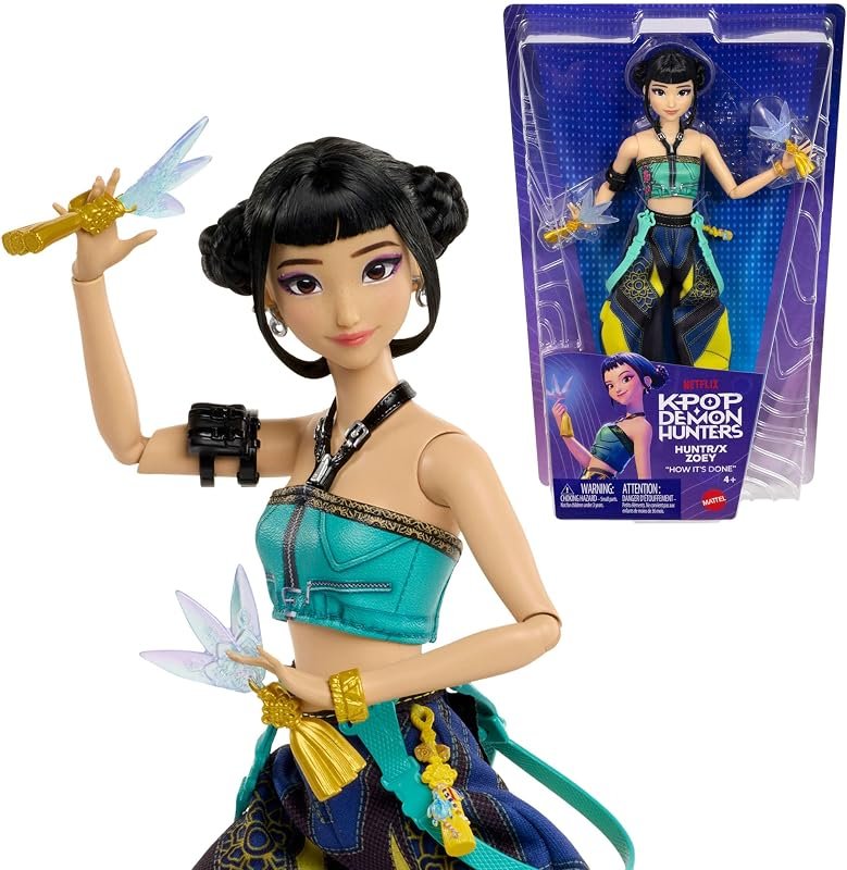 Mattel Kpop Demon Hunters HUNTR/X Poupée Fashion Zoey