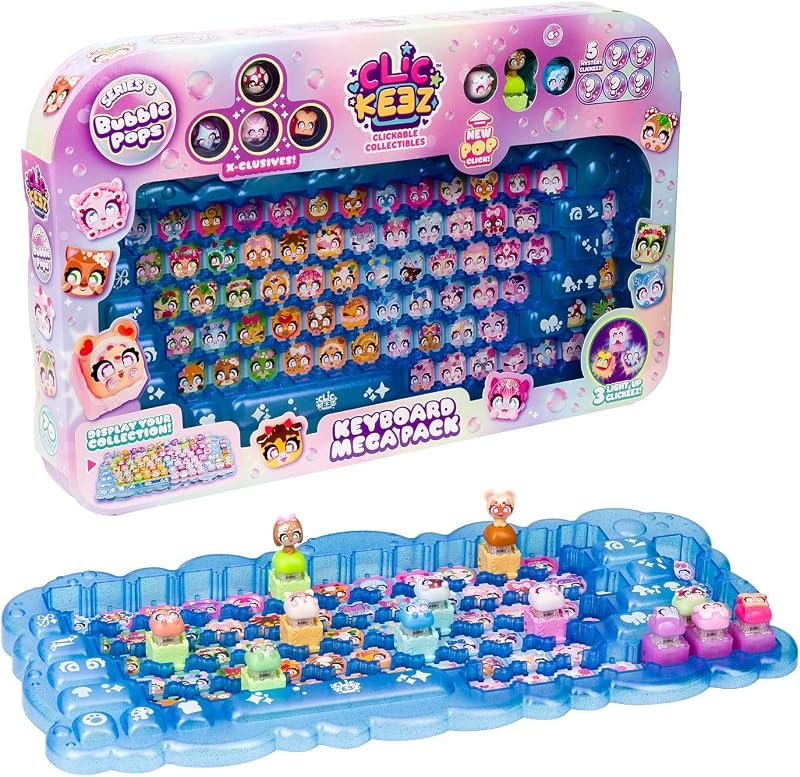 Goliath - CLICKEEZ - Keyboard Mega Pack Série 3 Bubble Pops - Fidget Toy 6+